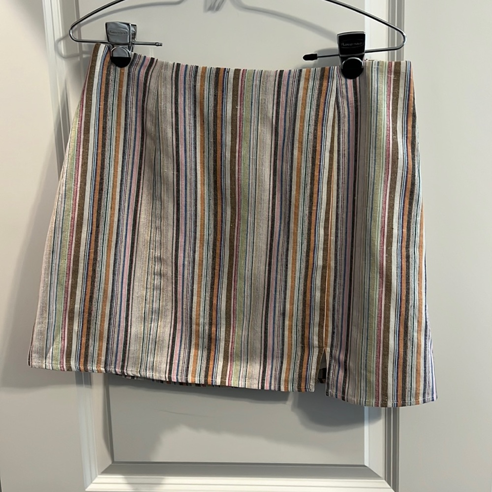 Mink Pink Multi Colored Skirt